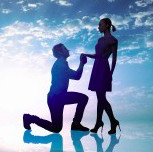 אהבה בשחקים – הצעת נישואין רומנטית